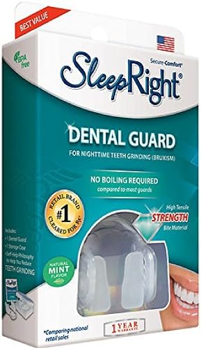 SleepRight Secure Comfort Dental Guard 1 ea (Pack of 3) - Packaging May Vary