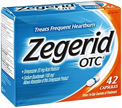 Zegerid OTC Capsules, Pack of 4