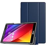 MoKo ASUS ZenPad 8.0 Case - Ultra Compact Slim Lightweight Smart Shell Stand Cover Case With Auto Wake / Sleep for ASUS ZenPad Z380M/Z380C/Z380KL 8.0 inch Tablet, INDIGO