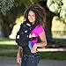 LÍLLÉbaby Complete Original Ergonomic 6-in-1 Baby Carrier Newborn to Toddler - with Lumbar Support - for Children 7-45 Pounds - 360 Degree Baby Wearing - Inward and Outward Facing - Black