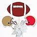 Big Dot of Happiness Super Football Bowl - Sports Game Day Party Centerpiece Sticks - Table Toppers - Set of 15