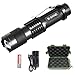Super Bright Mini LED Tactical Flashlight, Rechargeable (18650 Battery Include), Zoomable, Water-Resistant, 1000 Lumen LED Outdoor Torch with 5 Modes for Emergency Camping Hiking