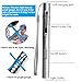 Premium Pen Lights for Nurses USB Rechargeable Nursing Penlight Flashlights 2 Pack White/Yellow Light for Medical Students Doctors Stainless Steel Body