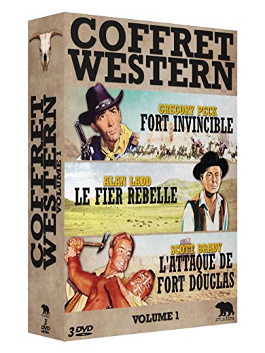 Coffret Western Volume 1 : Fort Invincible + Le Fier Rebelle + L'attaque De Fort Douglas - Pack