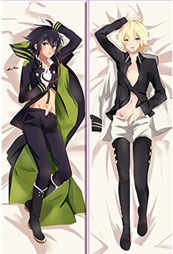 CosEnter Anime Seraph of the end Logo Long Pillow Case Cosplay