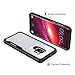 Samsung Galaxy S9 Case, MoKo Clear Slim Fit Lightweight Shockproof Armor Shield, Flexible TPU Bumper Edge & Rigid PC Back Panel Cover for Samsung Galaxy S9 5.8 Inch - Black