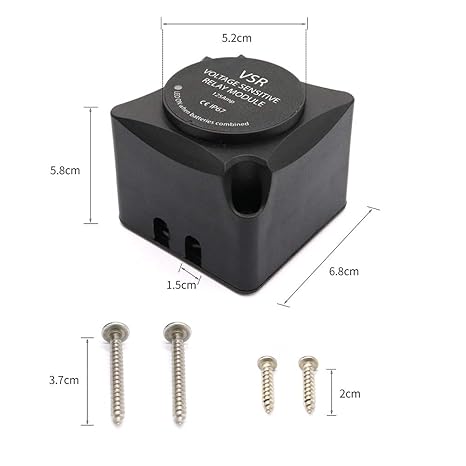 Ahomi BEP DVSR DC 12V 140A Marine Barco MAX Digital Sensor Relé de ...