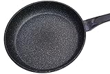 Home N Kitchenware Collection Ceramic Marble Fry Pan, 5 Layer Marble Coating, Extreme Non-Stick, Marble Coated Cast Aluminium (8 Inch)