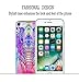 iPhone 7 Case Elephant,iPhone 8 Case,Ecute Soft Slim Flexible Clear Rubber Side + Style Hard Back Case Compatible with Apple iPhone 7 4.7