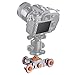 AW Tabletop Rolling Slider Auto Dolly Car Motorized Camera Dolly 3 Wheel Video Mobile Rail Track