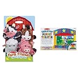 Product Bundle Melissa & Doug Farm Puppets & Tabletop Theater Bundle Book