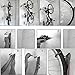 Faswin 2 Pack Bike Rack for Garage, Wall Mount Bicycles Storage System Vertical Bike Hook for Indoor