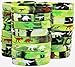 Gypsy Jade's Dinosaur World Jurassic Style Silicone Wristbands - Set of 24 Camouflage Dino Bands (24 Camo Bands)