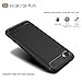 LG Q6 Case, LG G6 Mini Case, LG Q6 Plus Case - Suensan TPU Shock Absorption Technology Raised Bezels Protective Case Cover for LG LG Q6 (TPU Black)