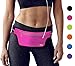 fitter's niche Ultra Slim Fanny Waist Pack Running Belt, Water Resistant Lightweight Bounce Free Fitness Workout Exercise Pouch Bag for iPhone Xs 8 Samsung Note in Biking Walking Hiking Gym Sports