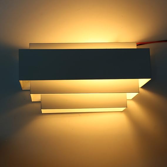 Fuloon Moderna Cubierta para arriba y abajo Ligera curvada blanca