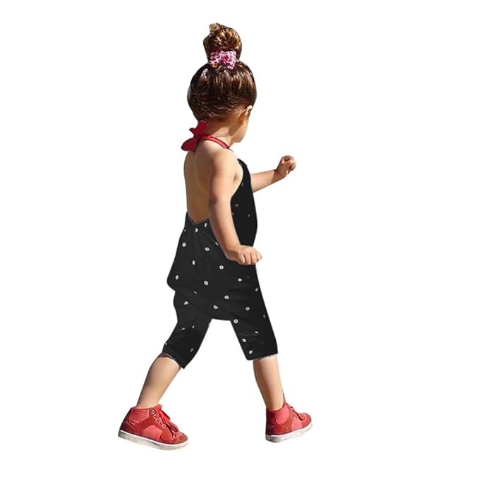 Bekleidung Longra Kleinkind Kind Baby Mädchen Riemen Overalls Stück Hosen Rompers Jumpsuits Mädchen Sommerkleidung(1-6Jahre)