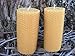 Edinboro Beeswax 5.5-Inch Pillar Candles, Set of 2