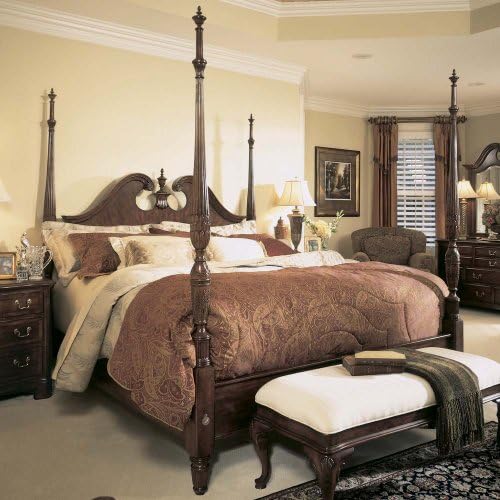 American Drew Cherry Grove Poster Bed - Queen