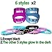 Game Party Supplies, 76 Pack Gaming Set Party Supplies Favors - Include 24Pack Game Bracelet, 12 Pack Badge, Set of 40 Stickers for Kids