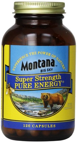 Montana Big Sky Pure Energy Super Strength Capsules, 120 Count Montana Big Sky Pure Energy Super Strength Capsules, 120 Count