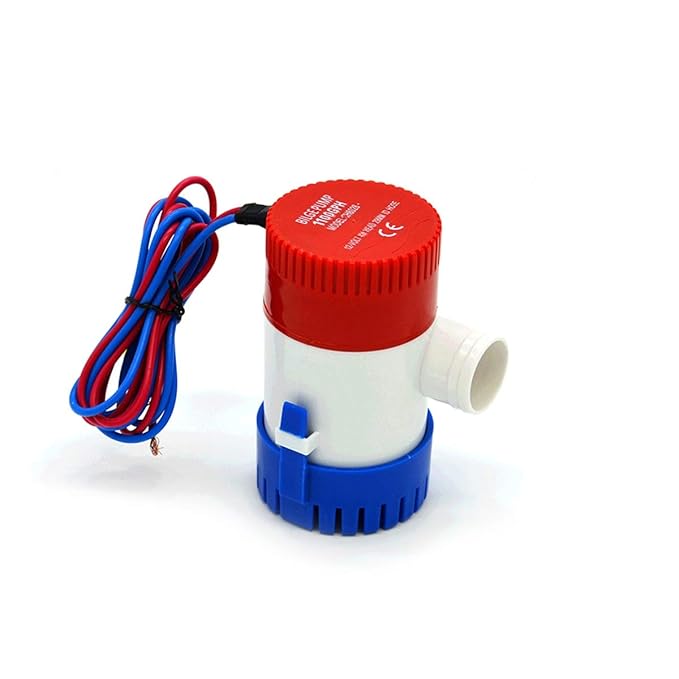 Nosii 1100GPH Automatische Bilgepumpe 12 V 3AMP Marine Tauchwasserpumpe für Yachtboot