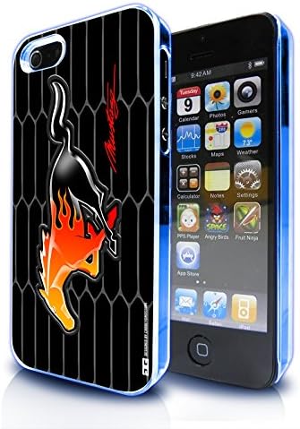 Mustang Flame Pony iPhone 5 5S LED Cell Phone Case