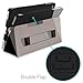 CaseCrown iPad Pro 12.9 Case, [Corner Protection] Bold Standby Pro (Black) w/Apple Pencil Holder, Sleep/Wake, Hand Grip, Multi-Angle Viewing Stand