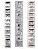 Aspirin and Non-Aspirin and Ibuprofen (30 Packets) Bulk First Aid Kit Medicine Refills