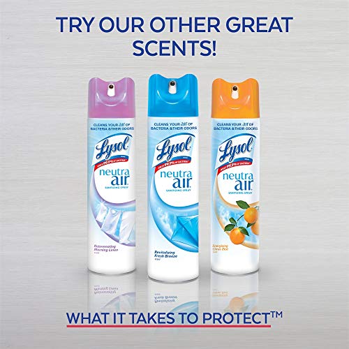 Lysol Neutra Air Sanitizing Spray Air Freshener, Aerosol, Revitalizing