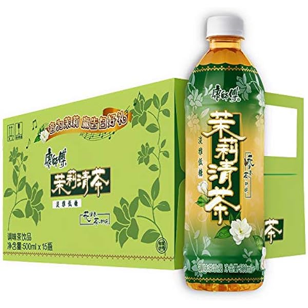 Amazon.com: [15 盒] 康師傅Kang Shi Fu 茉莉綠茶(蜂蜜/茉莉蜜茶