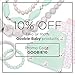 Goobie Baby Naomi Silicone Teething Necklace for Mom to Wear, Nursing Necklace Chew Bead (Gift Box Packaging – Peach/Cream)