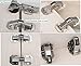 TamBee 90 Degree Cabinet Door Hinges Kitchen Concealed Hinges Cupboard Door Spring Buffer Hinges - No Slot Required 4-Pack