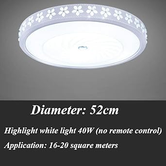 Bathroom Led Ceiling Light 100w Equivalent 24w Daylight White