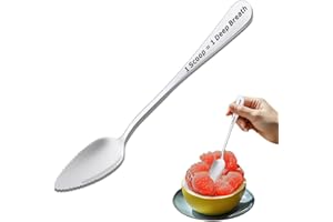 Fun Stress Relief Gifts for Mom Housewife Grapefruit Spoons for Fruit Lover Gift for Wife Girlfriend Stress Free Birthday Gif