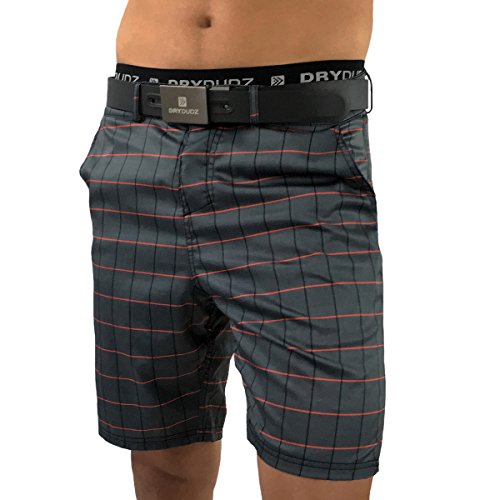 Dry Dudz Men's Hydro Tech Compression Short Gray-XL