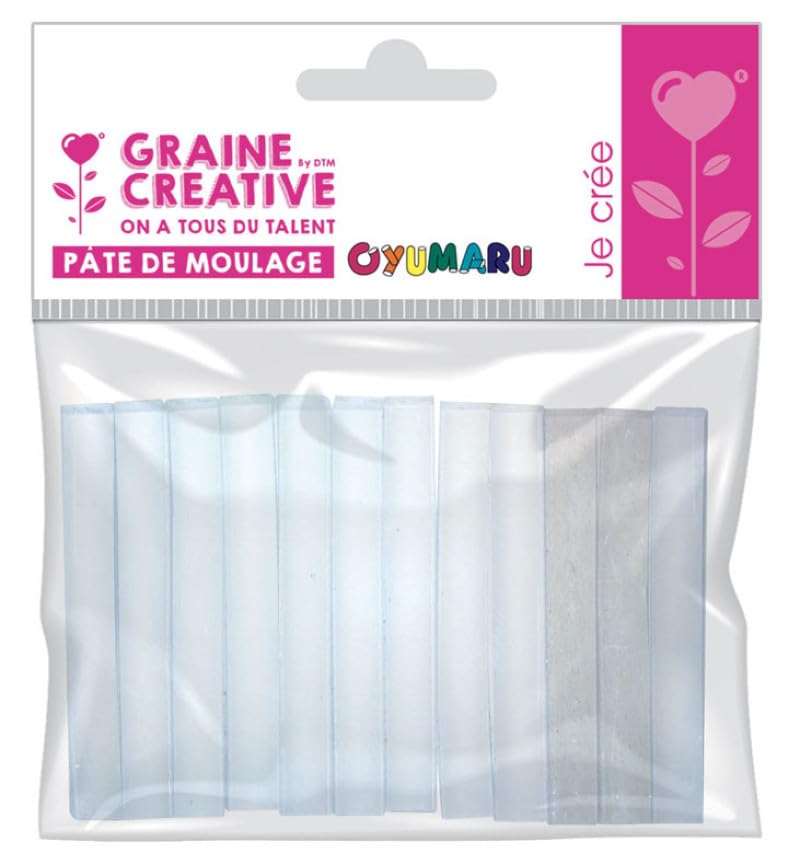 MTD Oyumaru Transparent Moulding Clay Set x 12 - Clear, 0.06kg, Mould Making, Model Creative Play