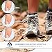 Dr. Frederick's Original Gel Toe Separators / Spacers - 6 ct - Temporary Bunion Corrector - Orthotic for Bunions & Overlapping Toe Pain - Ideal for Running, Yoga, and All-Day Foot Comfort - Large