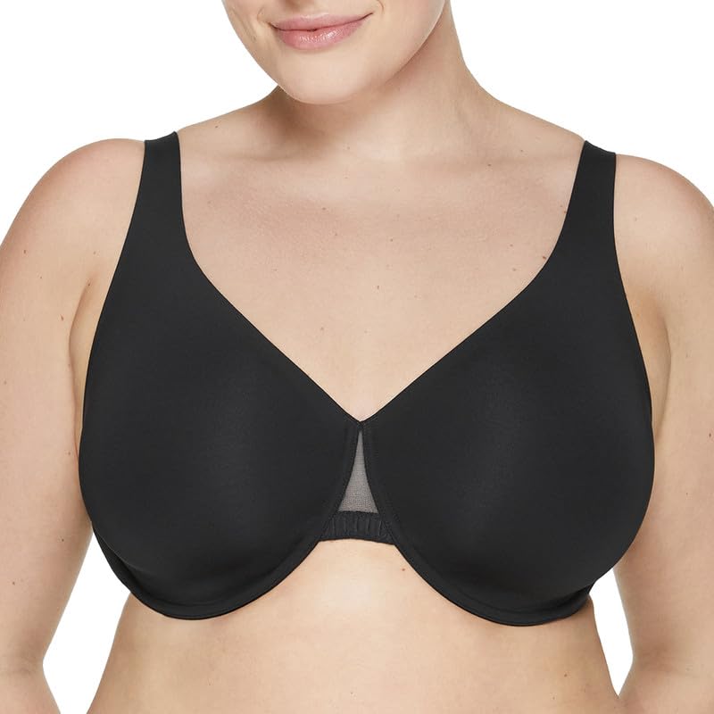 Photo 1 of ThirdLove Classic Unlined Minimizer Bra, Full Coverage Support, Smoothing & Comfortable, Minimizes Bust, Bras for Women Black 36 D