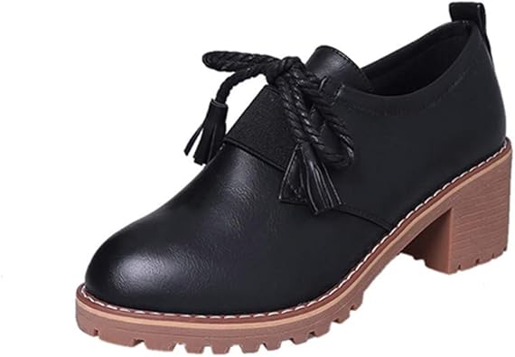 tassel lace up boots