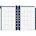 Franklin Covey Classic Monticello Dated Two-Page-Per-Day Planner Refill, 5 1/2 x 8 1/2 (2019)