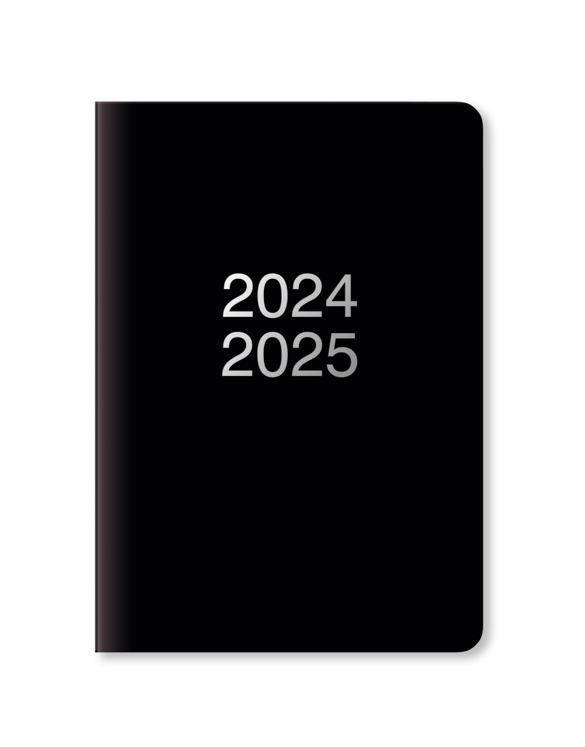 Letts of London Dazzle A5 academic 2024/2025 week to view diary - black