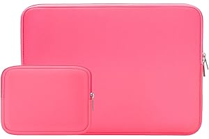 RAINYEAR 15.6 Inch Laptop Sleeve Protective Case Cover Carrying Bag with Accessories Pouch, Compatible with 15.6" Dell HP Thi