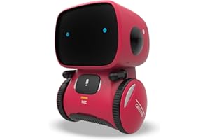KaeKid Robots for Girls 3-5, Interactive Smart Robotic with Touch Sensor, Voice Control, Speech Recognition, Singing, Dancing, Repeating and Recording, Birthday Gifts for 3+ Year Old Kids Boys Girls