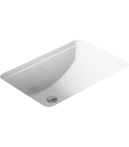 Kohler K-2882-0 Verticyl Rectangle Undercounter Lavatory, White
