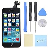 Black LCD Touch Screen Digitizer Assembly with Small Parts for Iphone 5C