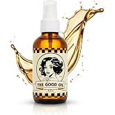 The Good Oil Firming Ashwagandha Face &amp; Body Oil &ndash; Dry Crepey Skin | Castor, Argan &amp; Frankincense | Hair, Beard &amp; Scalp | Sensitive &amp; Eczema-Prone Skin | Clean Beauty | Made in USA