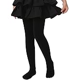 HONENNA Girls Fleece Lined Tights Winter Warm Thermal Thick Leggings Under Dress with Cozy Lining