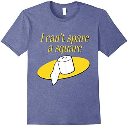 Mens I Can't Spare A Square 2XL Heather Blue