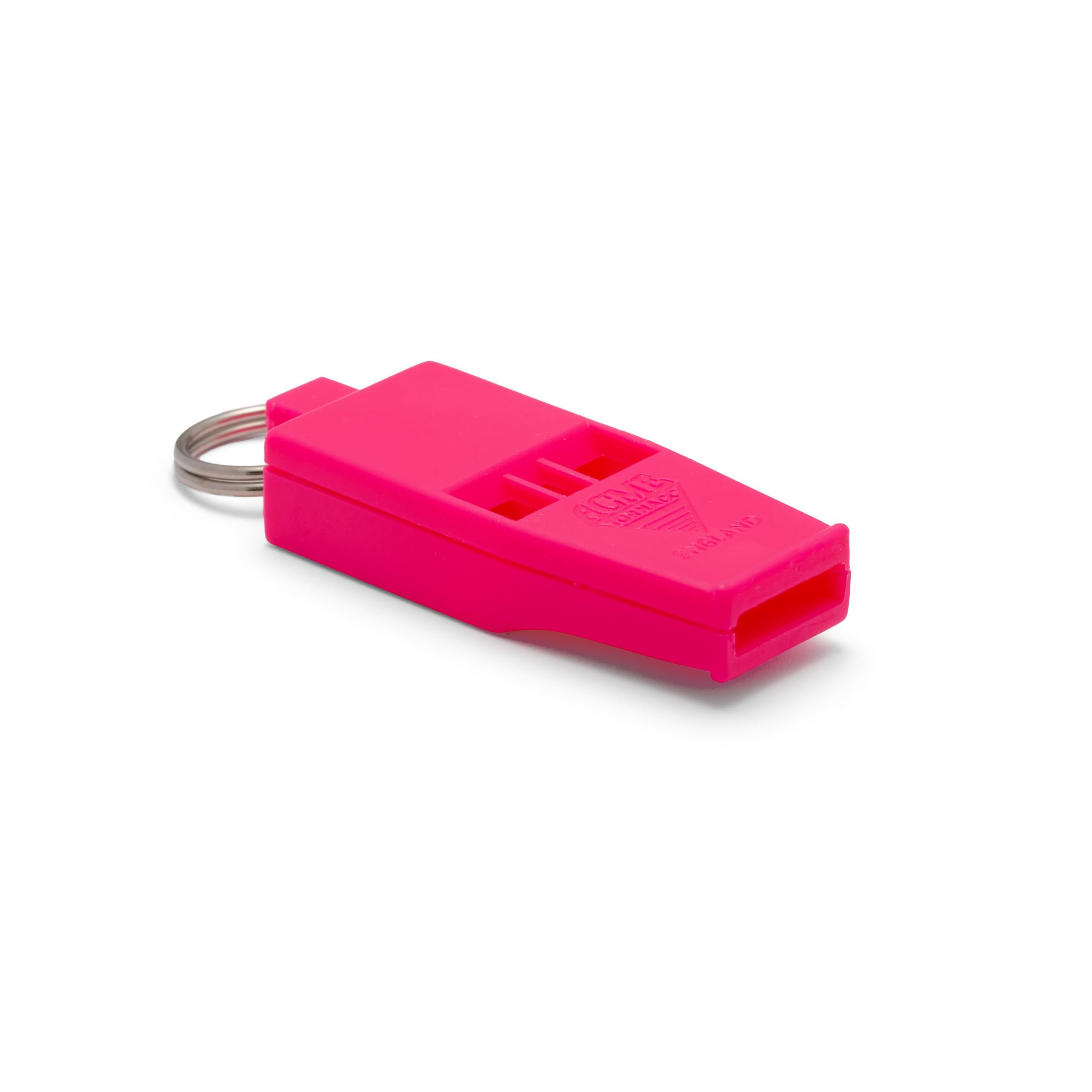 ACME THE Slimline Tornado Model 636 Pealess Whistle Day Glow Pink